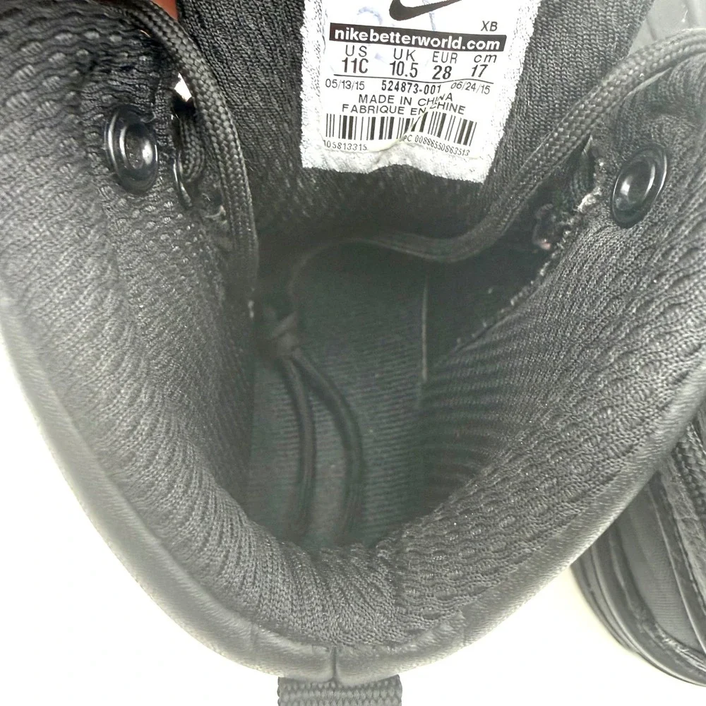 Nike ACG Kids 11C Black Duck Boots High Top Outdoor Hiking Winter Shoes